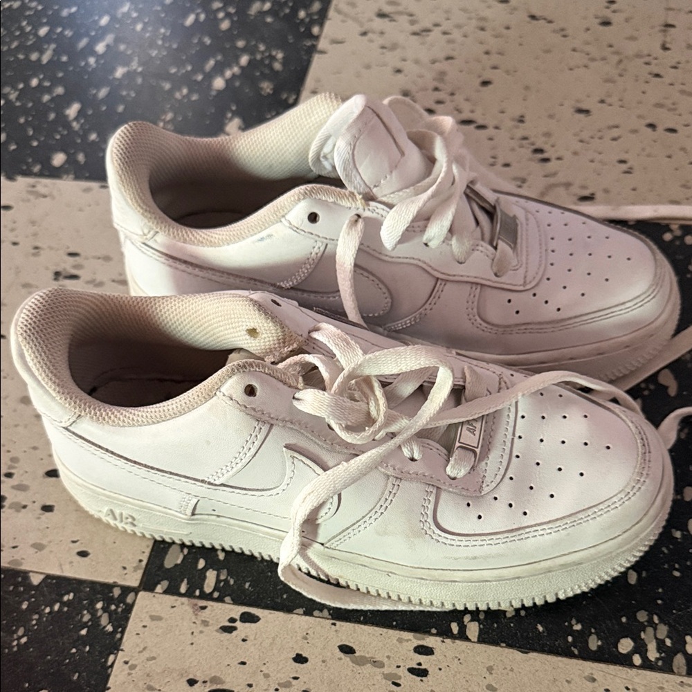 Nike White Low-Top Sneakers